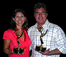 Kim & Joe With Emmy