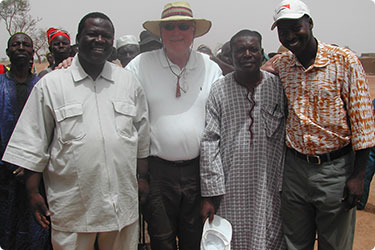 Oilstop Founder and CEO Larry Dahl in Africa