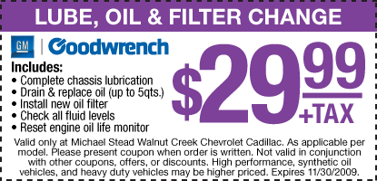 Lube, Oil & Filter Change
